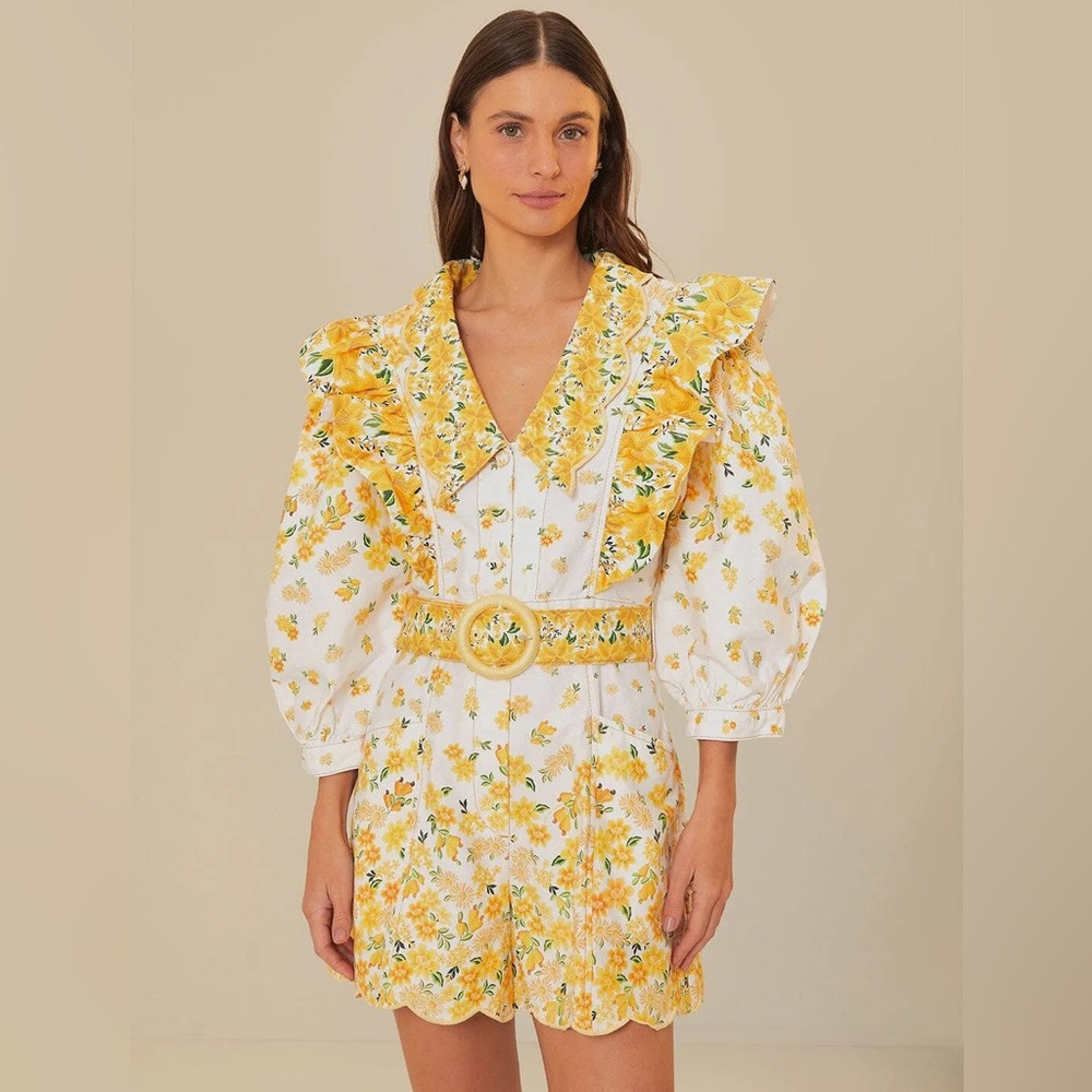 FARM Rio Azaleia Romper Sz XL